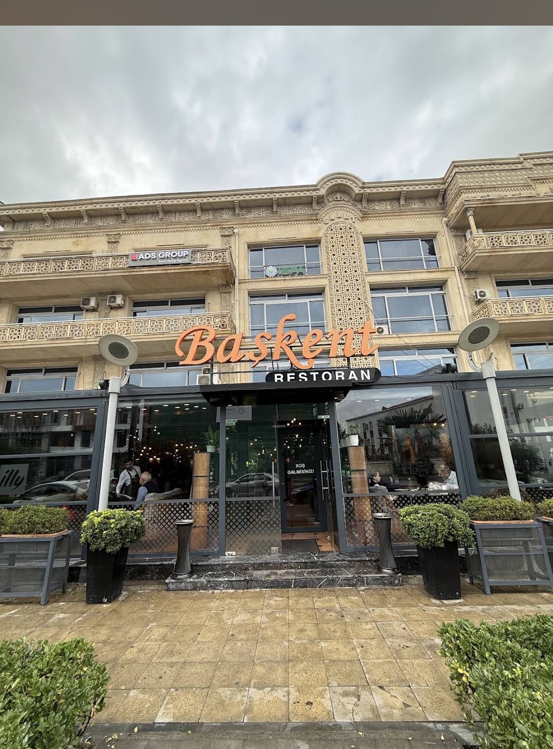 Başkent Restoran — Xarici görünüş