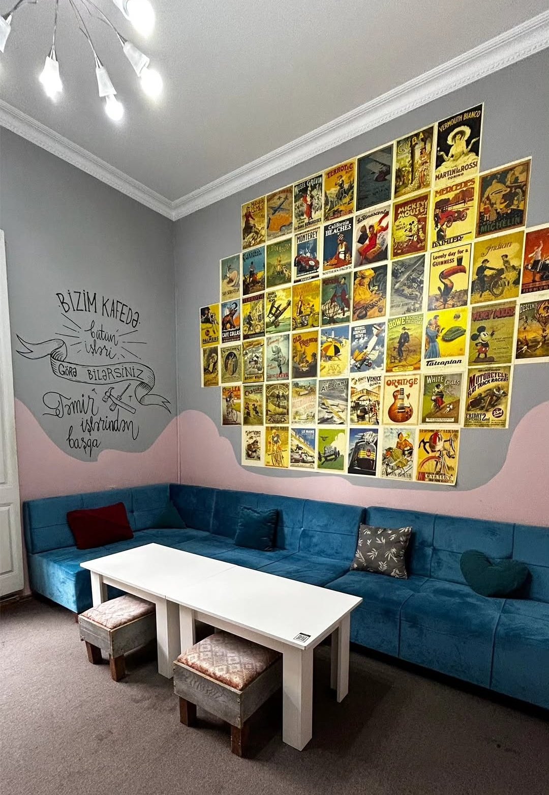 Concept Anti Cafe «Vintage» — Daxili