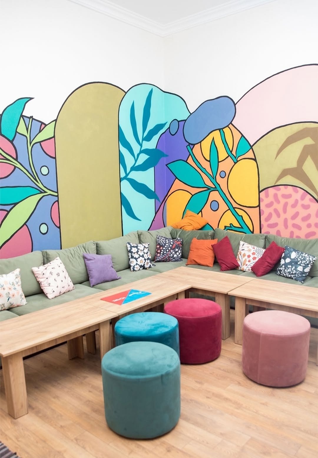 Concept Anti Cafe «Cozy» — Daxili
