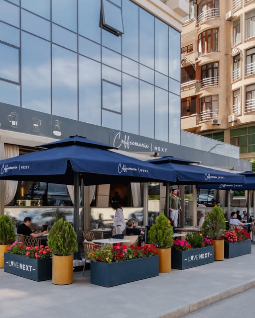 Coffeemania Next Nərimanov — Xarici görünüş