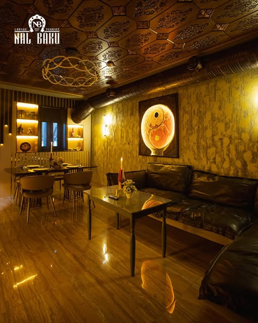 Nal baku cafe & lounge — Daxili