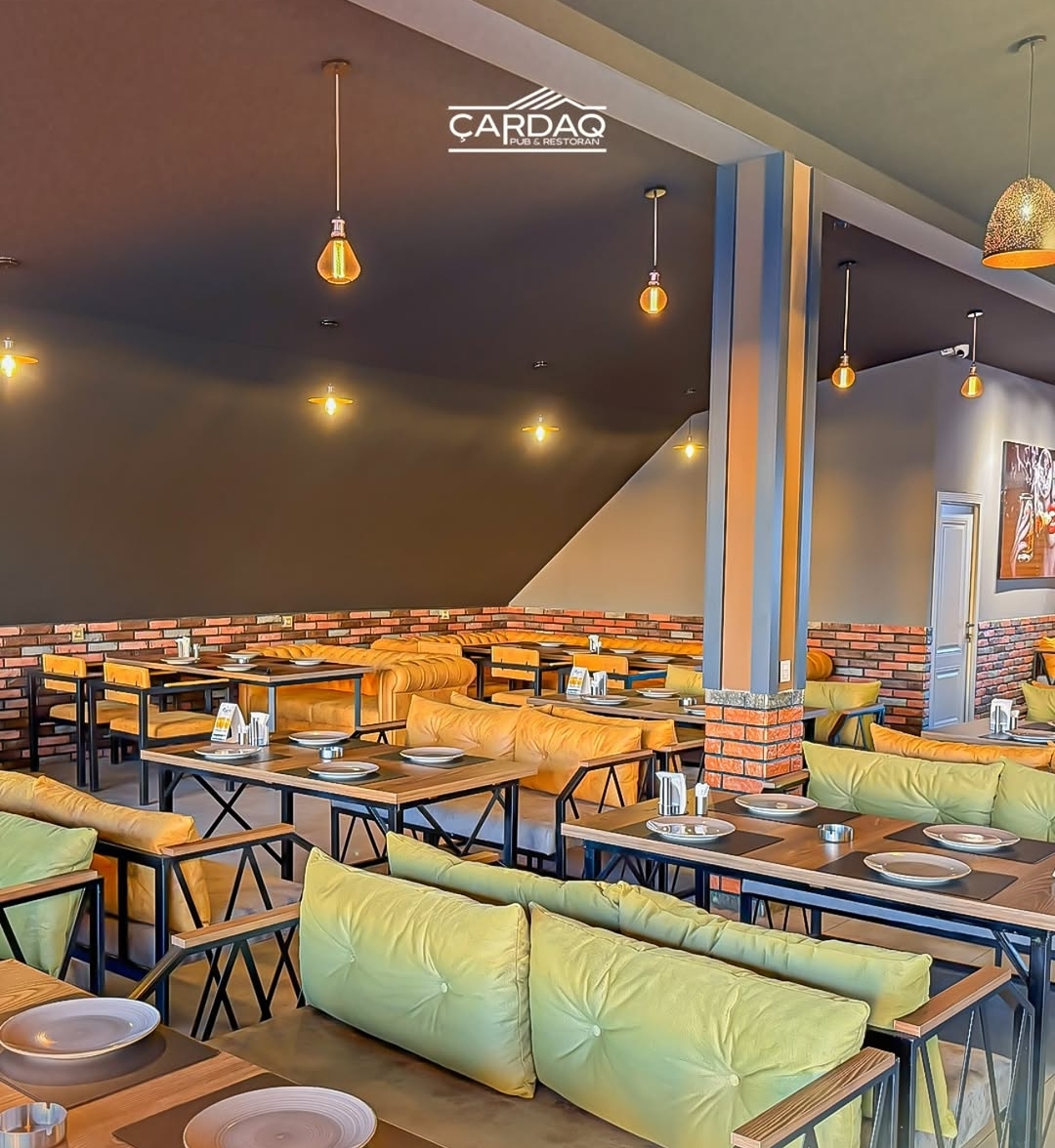 Çardaq Pub & Restoran — Daxili