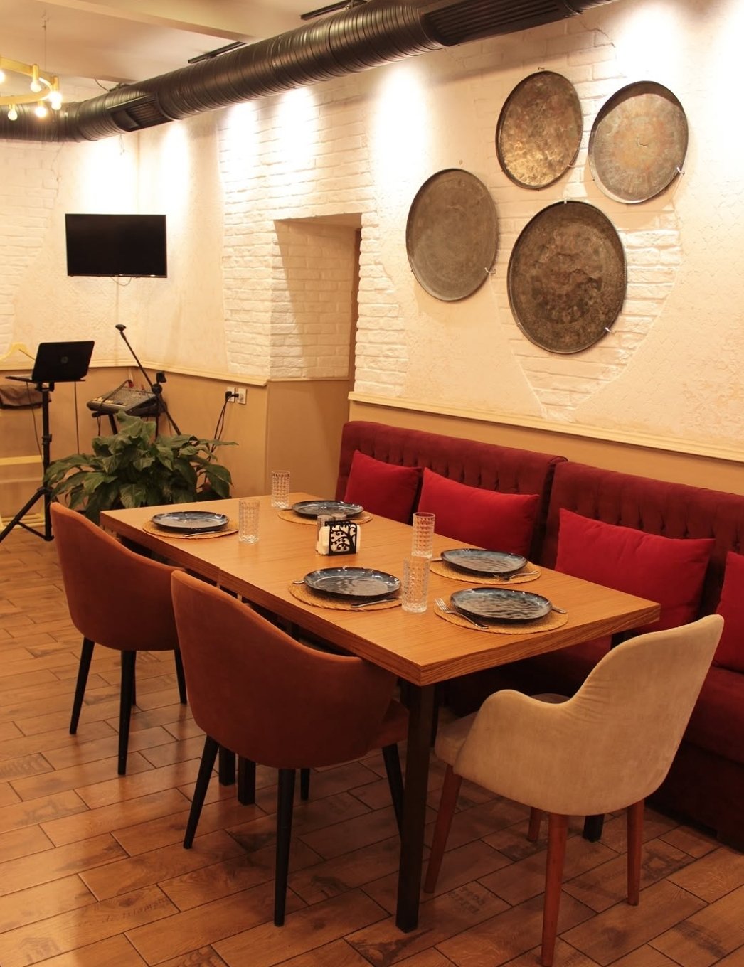 Caffe Affar — Daxili