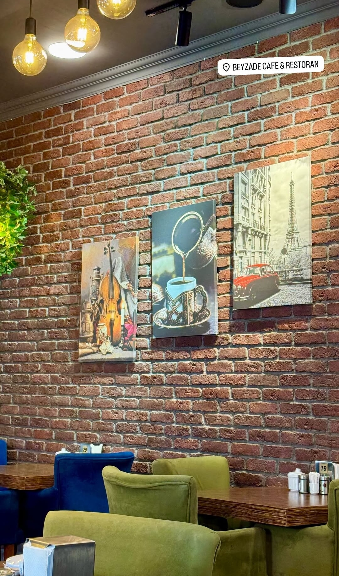 Beyzade Cafe & Restoran — Daxili