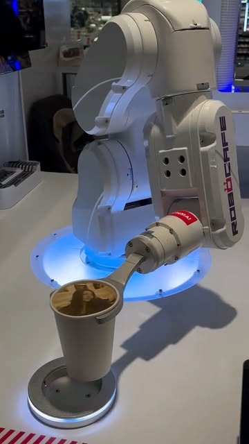 ROBOCAFE — Daxili