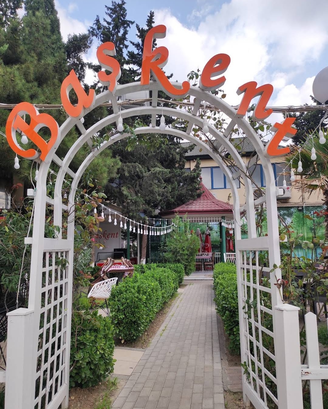 “Başkent” restoranı (Əcəmi) — Xarici görünüş
