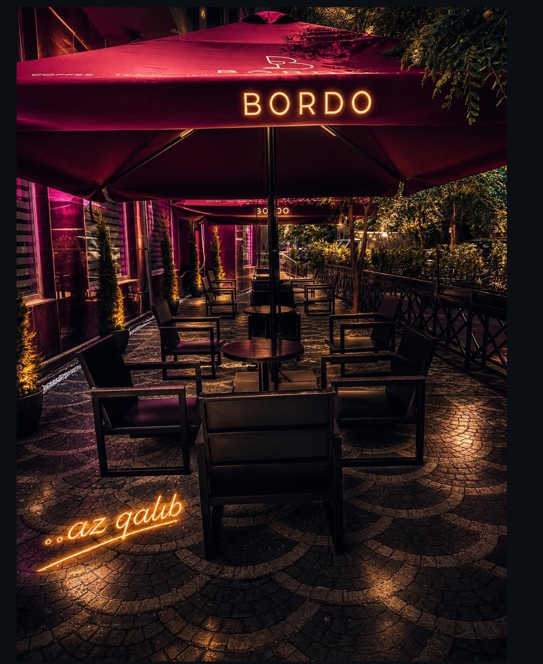 Bordo Bistro — Daxili