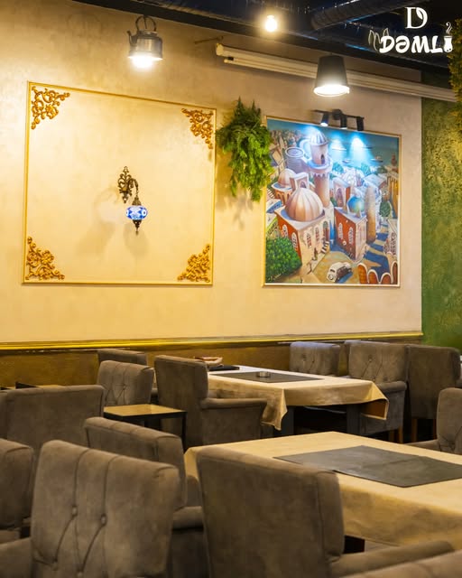 Demli lounge — Daxili