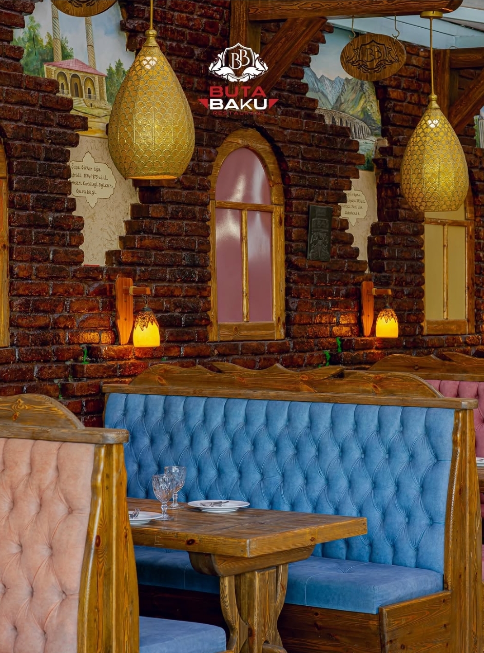 Buta Baku Restoran — Daxili