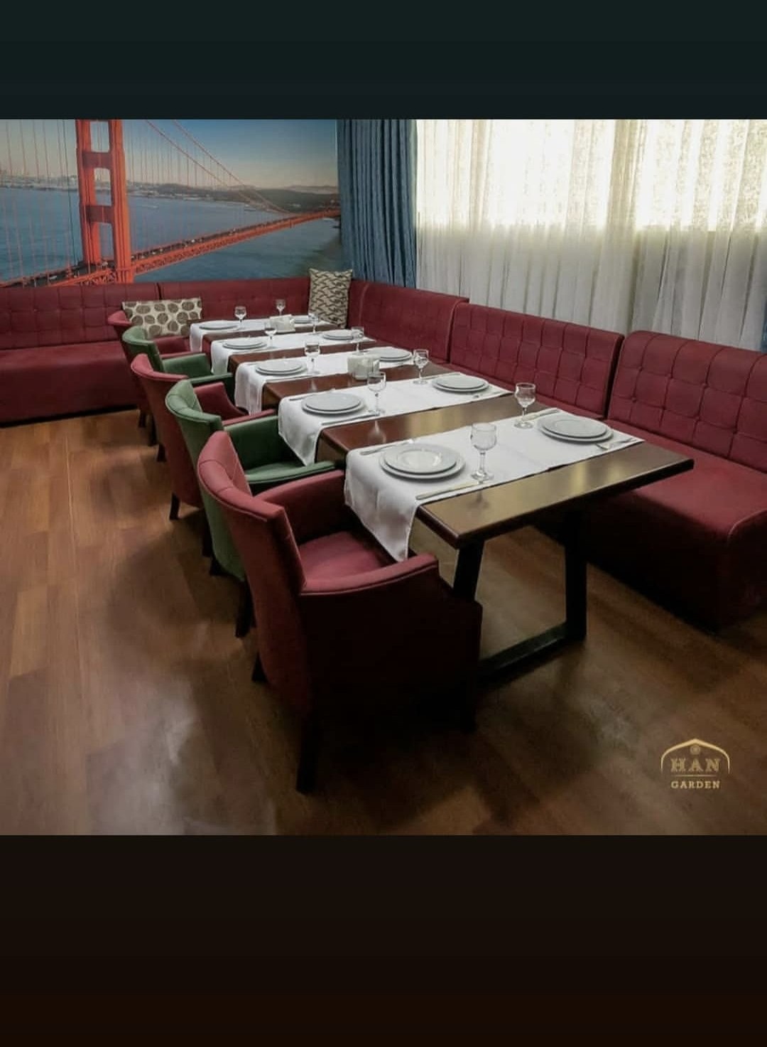 Han Garden Restaurant — Daxili