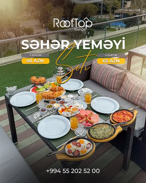 RoofTop lounge — Xarici görünüş