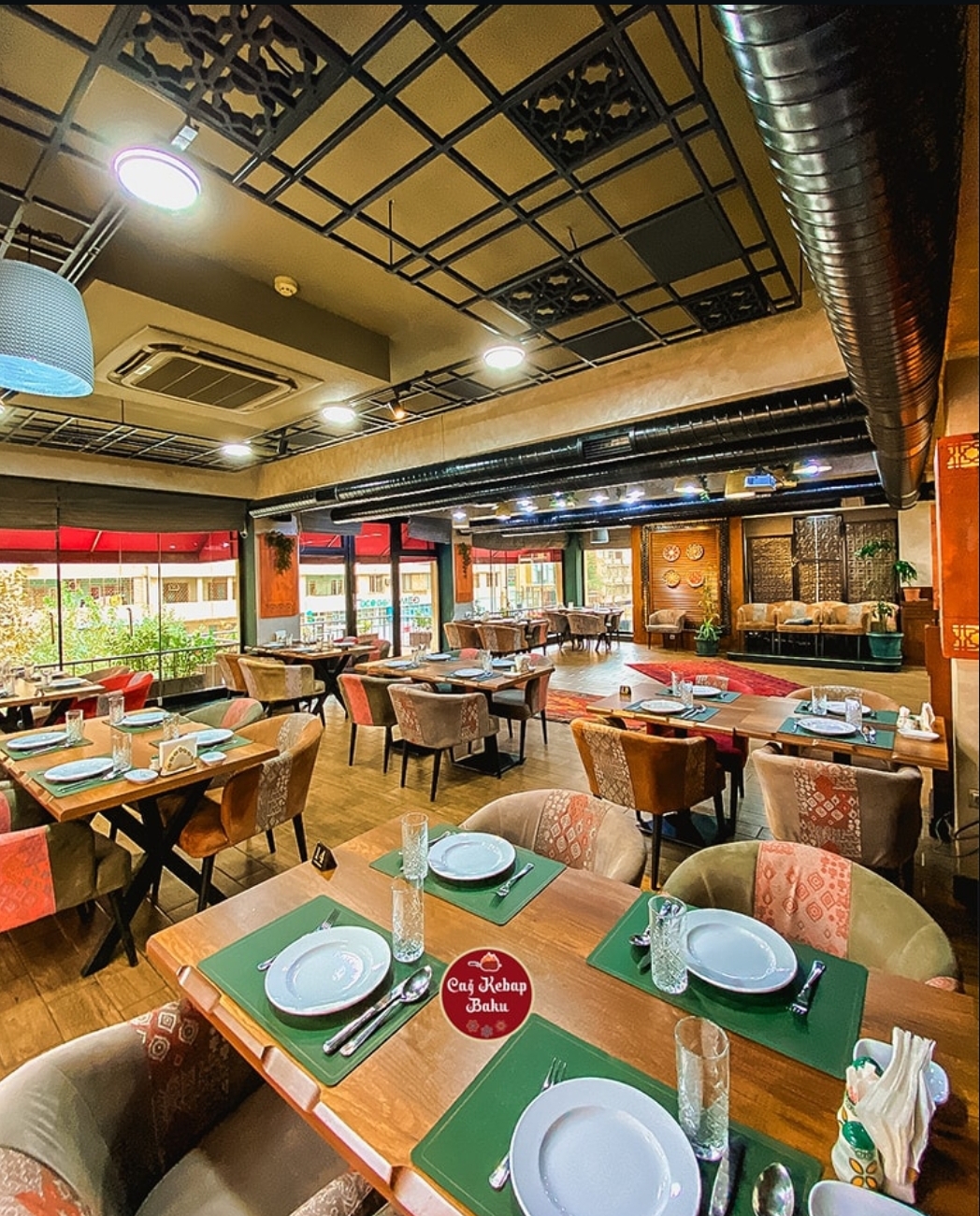 Cağ Kebap Baku — Daxili