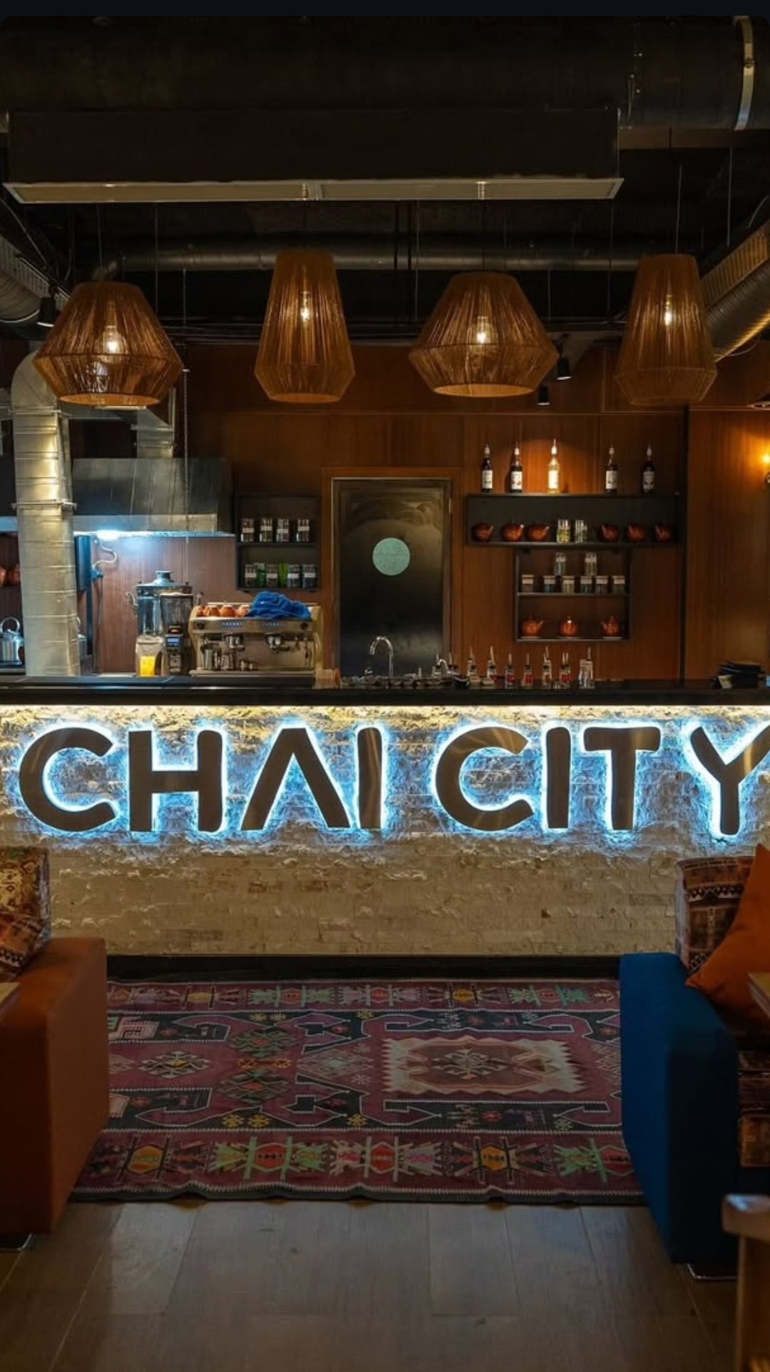 Chai City Baku — Daxili