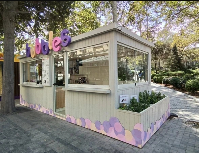 Bubbles (Fəvvarələr meydanı) — Xarici görünüş