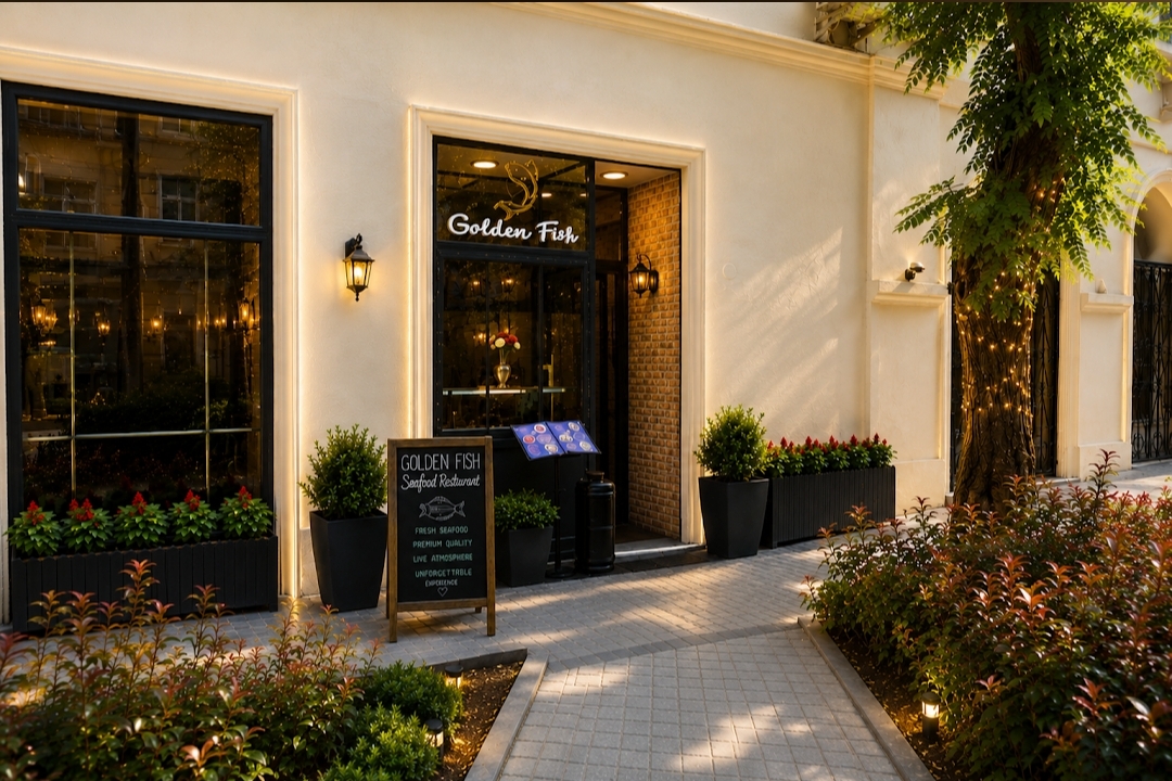 Restaurant Golden Fish — Xarici görünüş