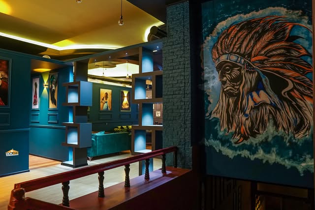 123 Game Lounge — Daxili